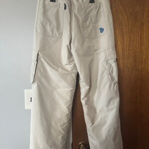 Men's Beige Snowboard Pants